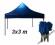 Pawilon ogrodowy NAMIOT 3x3 m HANDLOWY parasol