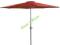 Parasol Ogrodowy Czerwony Śr 300 cm alu/stal