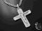 Krzyzyk z Chrystusem do lancuszka srebro 925