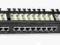 Patchpanel 24xRJ45 FTP ekranowany CAT6 19" 1U