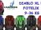 CARETERO Diablo XL LE Fotelik Samochodowy 9-36 kg