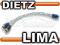 DIETZ ROZDZIELACZ KABEL RCA CHINCH LIMA 1xGN-2xWT