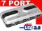 HUB AKTYWNY USB 2.0 ROZDZIELACZ USB 2012 7 PORT 08