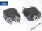 Adapter gniazdo JACK 3,5mm stereo - 2x wtyk RCA