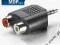 Adapter redukcja 2xRCA chinch - JACK 3,5mm
