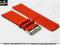 PASEK DO ZEGARKA 30 mm DILOY327.12.30 POMARAŃCZ