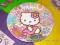 Talerzyki papierowe 19 cm - 10 szt Hello Kitty