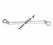 YATO Klucz oczkowy odgięty 25x28 mm YT-0228