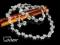 komplet   SWAROVSKI   ślubny  opalizujący   W-wa