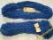 WŁÓCZKA SYNTETYCZNA - 100% PE TEX NIEBIESKA