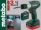 METABO wiertarka wkrętarka BS14,4 LI 1,5Ah 40Nm