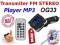 HIT!! Transmiter FM Stereo OG33 LCD MP3 USB SD Aux