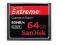 SANDISK CF EXTREME COMPACT FLASH 64GB 60MB/s Wa-Wa