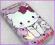 SWAROVSKI panel BlackBerry TORCH 9800 Lovely Kitty