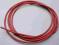 Przewód linka 1x0,25 CZERWONA -50/+180C 1m (272)