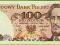 100 Zl 1988 P189g M171 UNC  Ser.SW