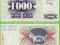 BOŚNIA 1000 Dinara 1992 P15a UNC FA