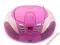 Radioodtwarzacz Lenco SCD-37USB PINK =>