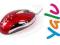 Mysz optyczna VIPER USB/PS2 czerwona Sklep Fa/Gw24
