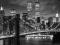 Nowy Jork - Manhattan Night - plakat 3D - 47x67 cm