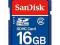 Sandisk 16 GB karta pamięci WAWA BlueCity