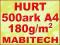 HURT 500ark A4 180g- PAPIER FOTO PREMIUM HQ #F18H5