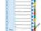 PRZEKŁADKI KARTONOWE ESSELTE A4 1-12! F-VAT!!
