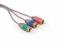 Kabel komponent 3xRCA- 3xRCA 1,0m Bridge Premium