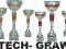 Puchar Puchary komplet GRAWER trofea 3 SZTuki nowe