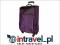 DUŻA fioletowa WALIZKA materiał AMERICAN TOURISTER