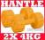 HANTLE HANTELKI BODYSCULPTRE 2X 4KG + EXTRA GRATIS