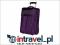 MAŁA fioletowa WALIZKA materiał AMERICAN TOURISTER