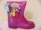 RÓZOWE_FIOLETOWE KALOSZE Z TELETUBISIAMI ROZM 26