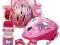 Zestaw HELLO-KITTY OHKY79; bidon, kask, rękawiczki