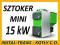 Kocioł piec kotły SZTOKER 15 kW - NOWOCZESNY