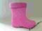 KALOSZE BEFADO RÓŻOWE (OCIEPLANE) rozm. 33
