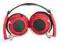 SŁUCHAWKI ARKAS LKT-B62 CZERWONE