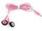 SŁUCHAWKI DOUSZNE MC-100 PINK /MODE COM