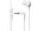 Zestaw słuchawkowy do SMARTPHONE MONO white