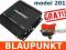 Wzmacniacz Blaupunkt EMA 255 moc 330W Kable Gratis