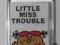 KOLEKCJONERSKI MAGNES Z LITTLLE MISS TROUBLE NOWY