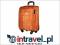 DUŻA materiałowa WALIZKA orange AMERICAN TOURISTER