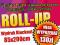 Roll up Rollup +wydruk BANER 85x200 BLOCKOUT WARTO