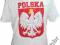 Koszulka T-shirt POLSKA bawełna r. XL