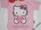 s_s śliczne body HELLO KITTY w serduszka, r.68