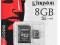 Kingston Karta Pamięci MicroSD / Micro SD 8GB