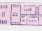 Bilet PKS Łomża drukowany 1980