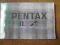 Pentax LX instrukcja obsługi 50 stron warto mieć!