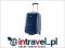 DUŻA twarda WALIZKA niebieska** AMERICAN TOURISTER