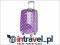 MAŁA twarda WALIZKA w kropki*** AMERICAN TOURISTER